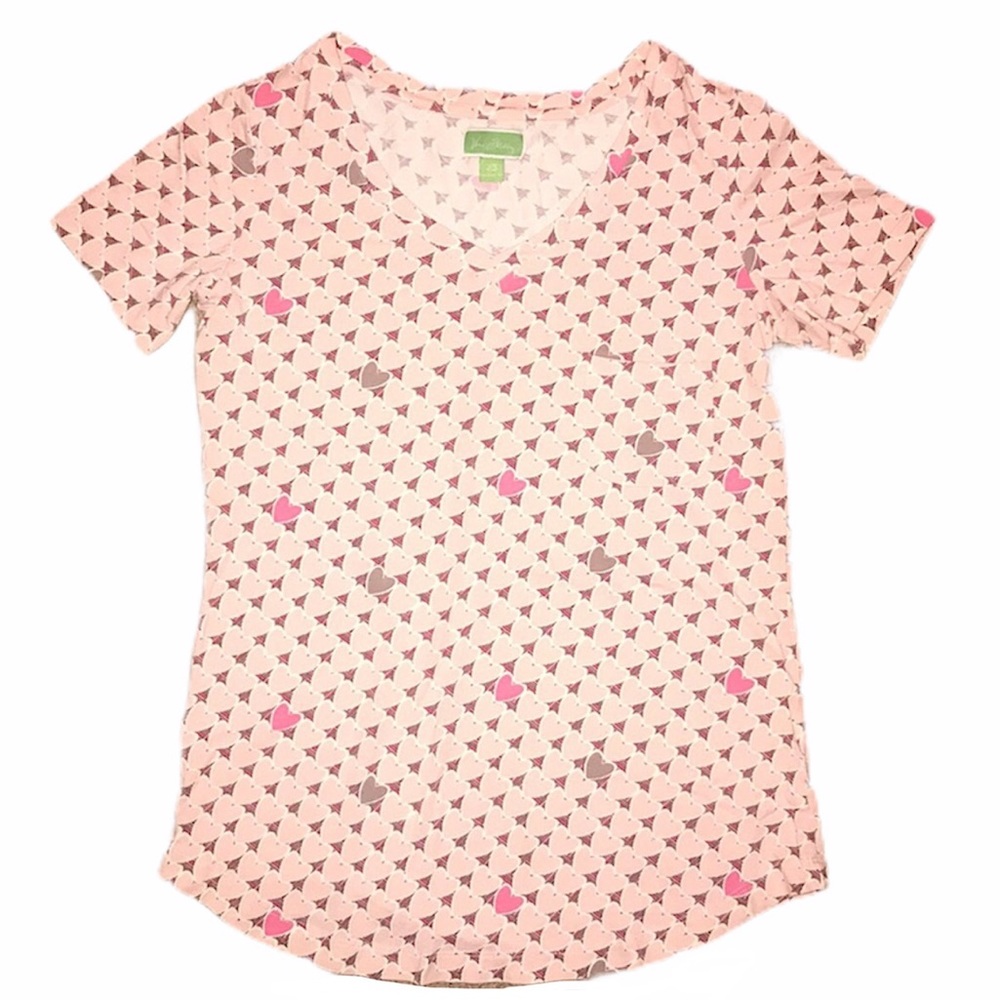 Vera Bradley Valentine’s Day pint tshirt Extra small